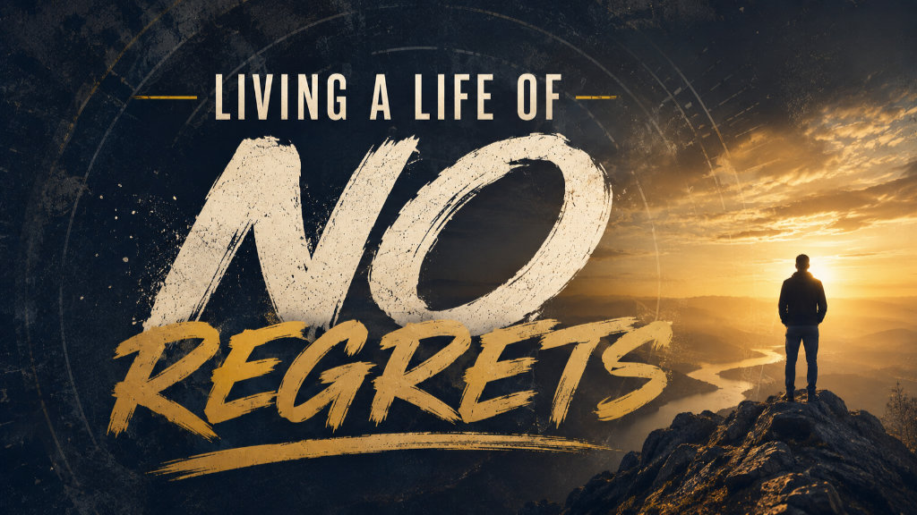 Living A Life Of No Regrets Sermon Series Artwork